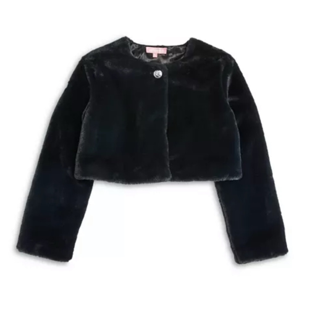 BCBG girls Faux Fur Jacket sz.6x